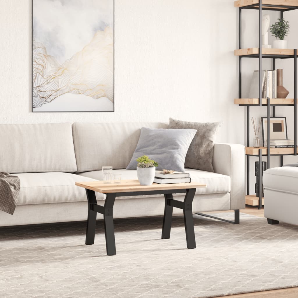 Coffee Table Legs Y-Frame 60X40X38 Cm Steel